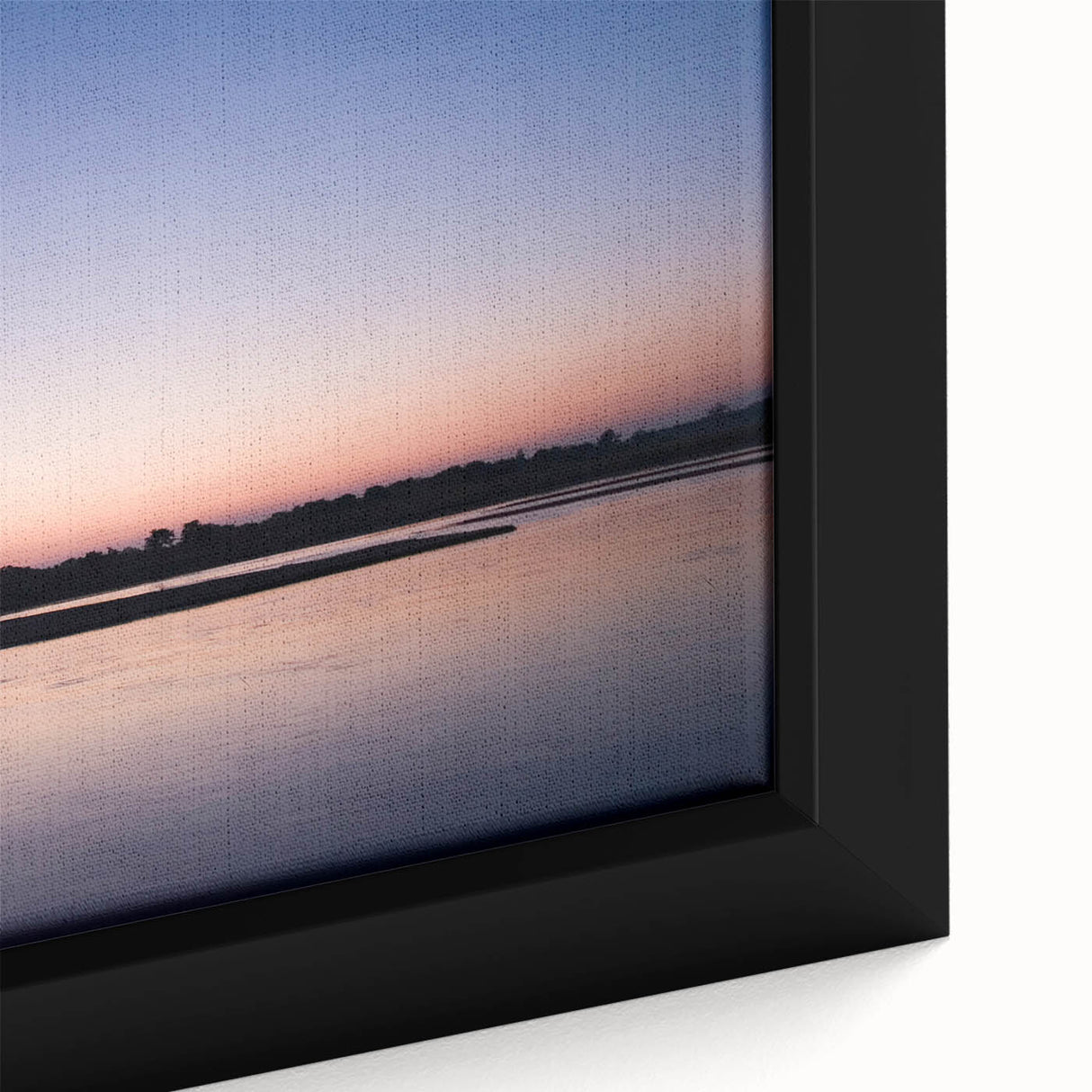 Extra large framed canvas featuring a textured depiction of a Nepalese landscape in colorful art tones.