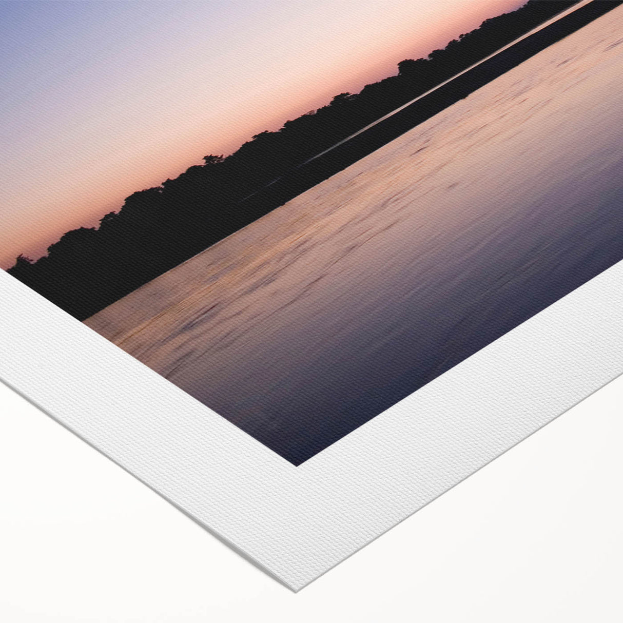 Art deco poster depicting a serene Nepalese landscape in muted earth tones on rolled canvas, suitable for dining room decor.