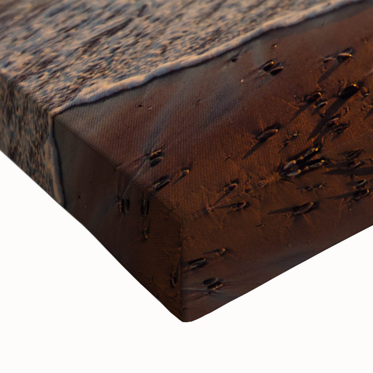 Black and white landscape art painting of Prince Edward, Canada on stretched canvas, ideal for bedroom wall art.