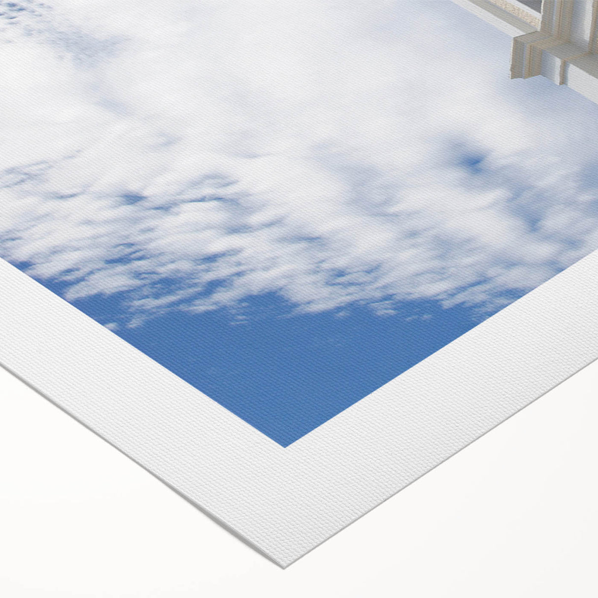 Art deco poster of Cabo San Lucas scenery on rolled canvas, with vivid ocean blues, ideal for dining room wall art.