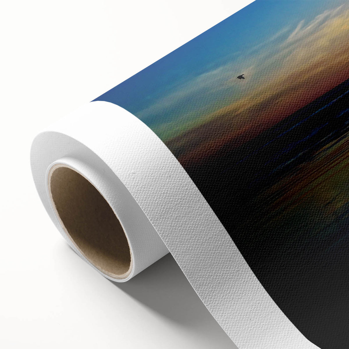 Art Deco style poster of Coronado, California scenery on rolled canvas.