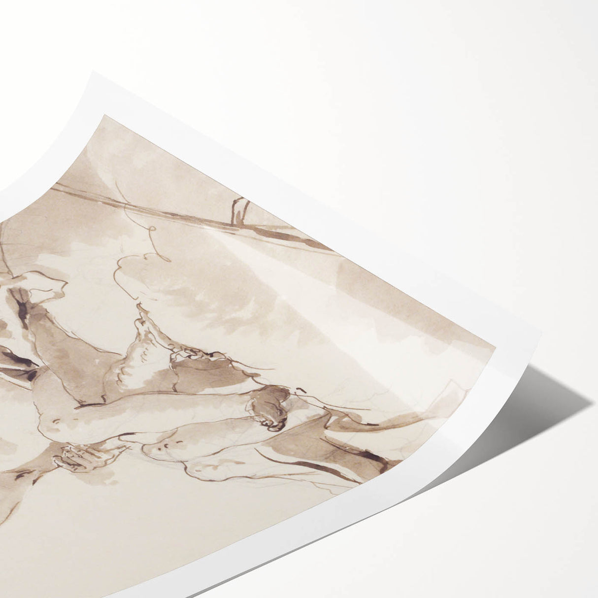 Famous Romantic Era Art: Time and Truth - Historical Romantic Canvas