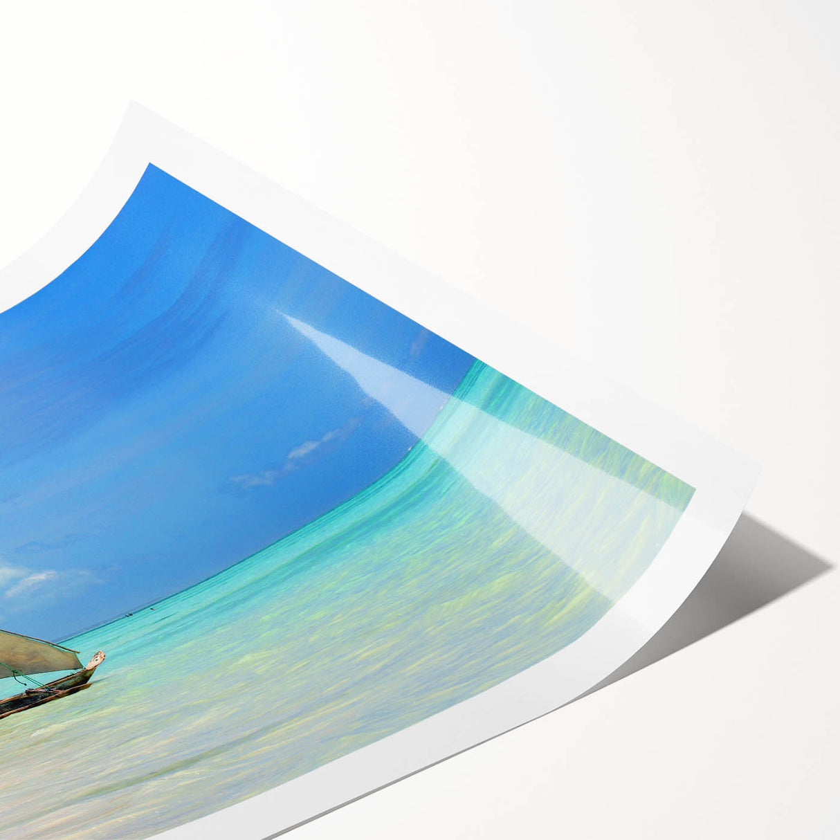 Extra large wall art featuring line art flowers in muted earth tones on a rolled print, suitable for large living room decor.