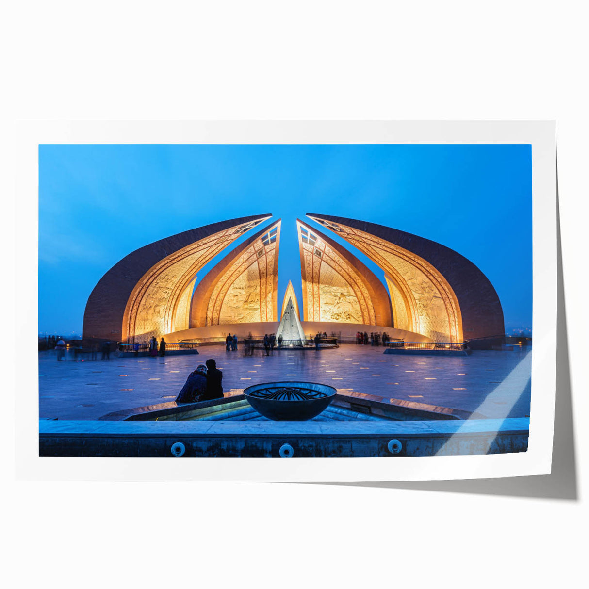 Lush floral scenery in vibrant greens and pinks on a rolled canvas print, ideal for art wall dining room.