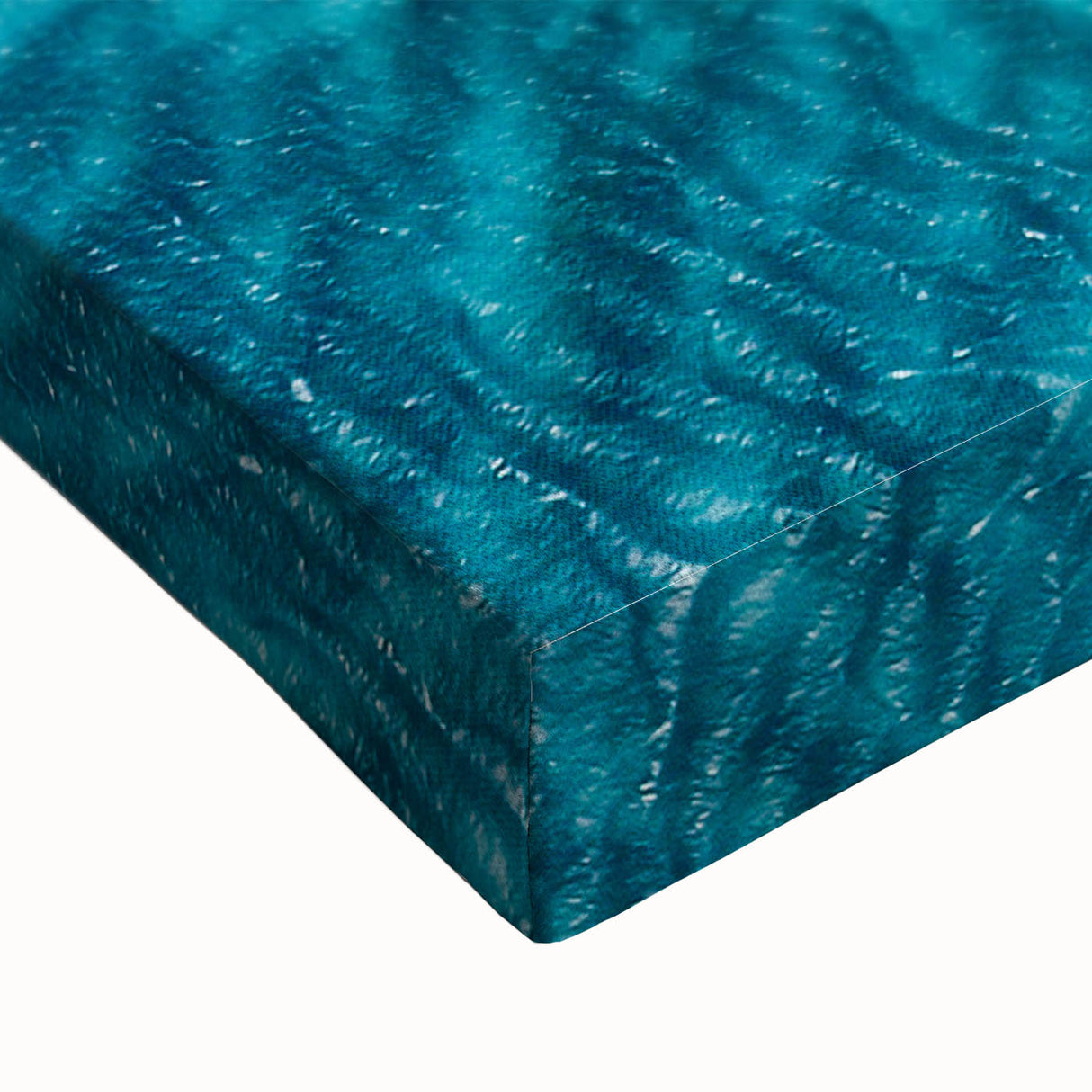 Black and white large art canvas depicting the Great Barrier Reef landscape, ideal for bedroom wall decor.