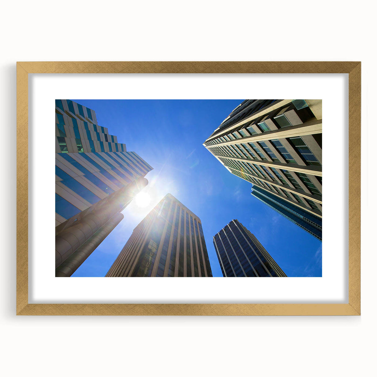 Textured abstract art print of Perth scenery in muted earth tones on a framed canvas, suitable for bedroom decor.