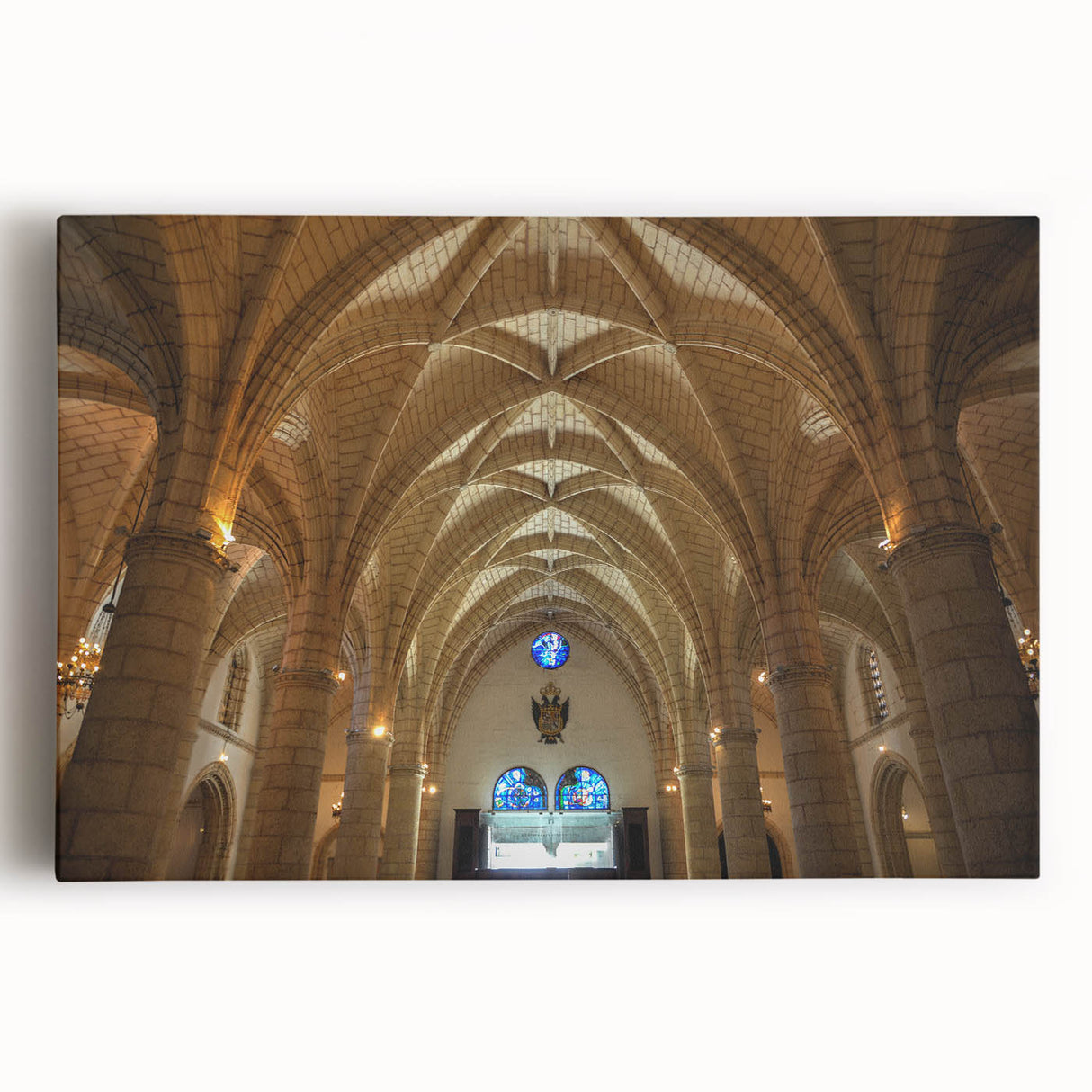 Black and white photograph on canvas of a Caribbean beach scene, ideal for kitchen wall art or bedroom ambiance.