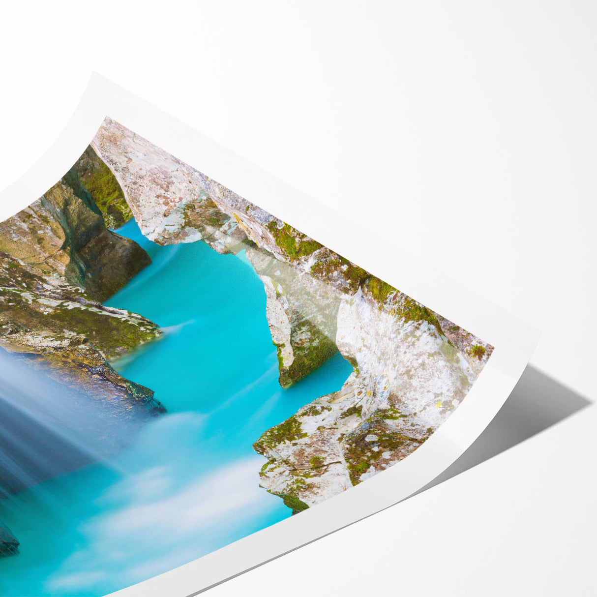 Extra large wall art featuring line art flowers in muted earth tones on a rolled canvas, ideal for large living room decor.