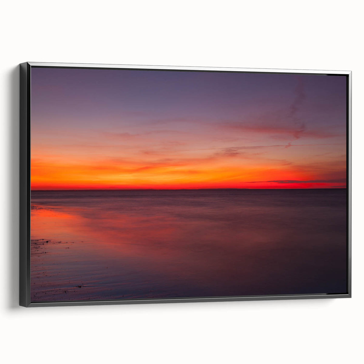 Black and white vintage poster art depicting the Massachusetts Cape landscape on framed canvas, suitable for bedroom decor.