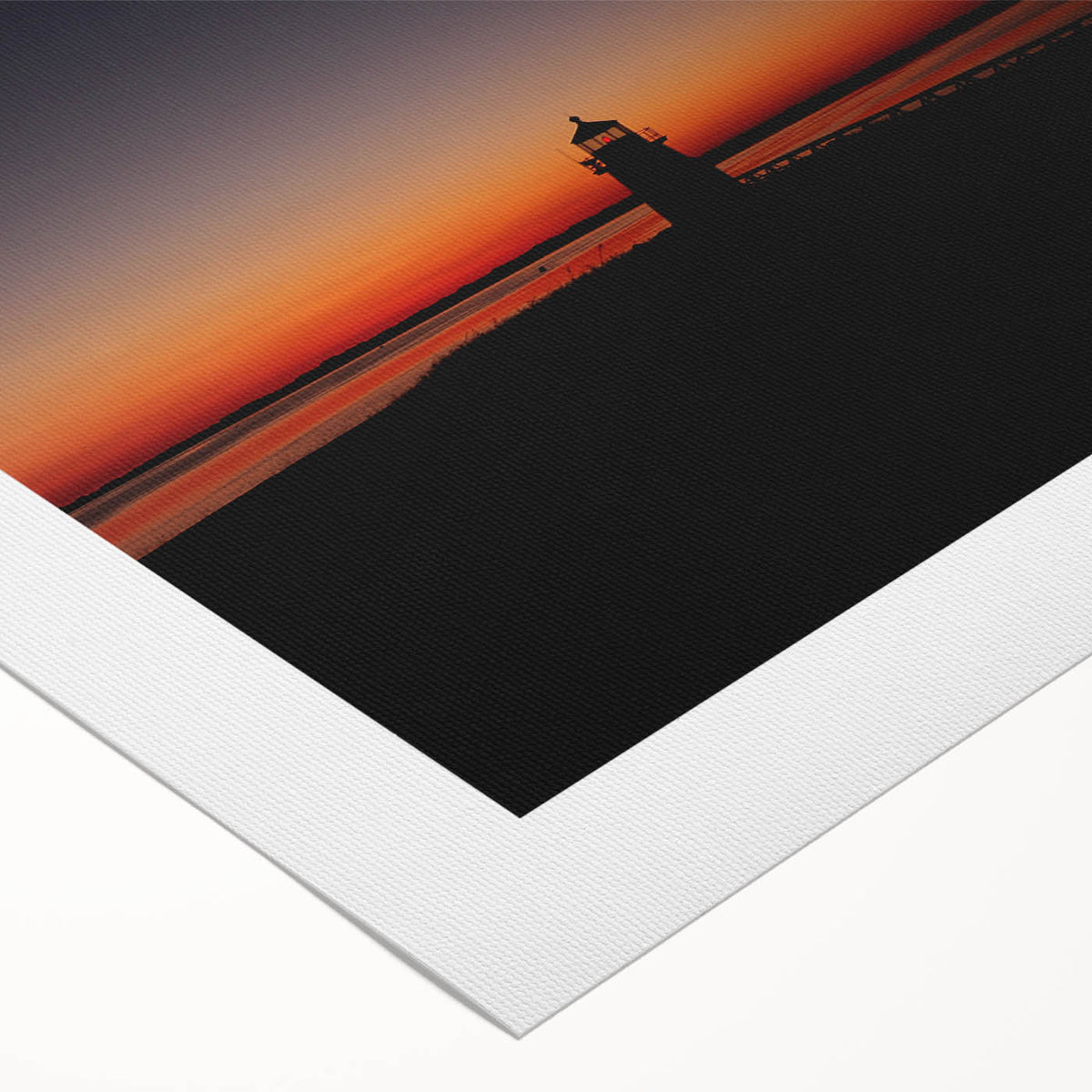 Art deco poster of Nantucket scenery in pastel blues and greens on rolled canvas, suitable for dining room decor.