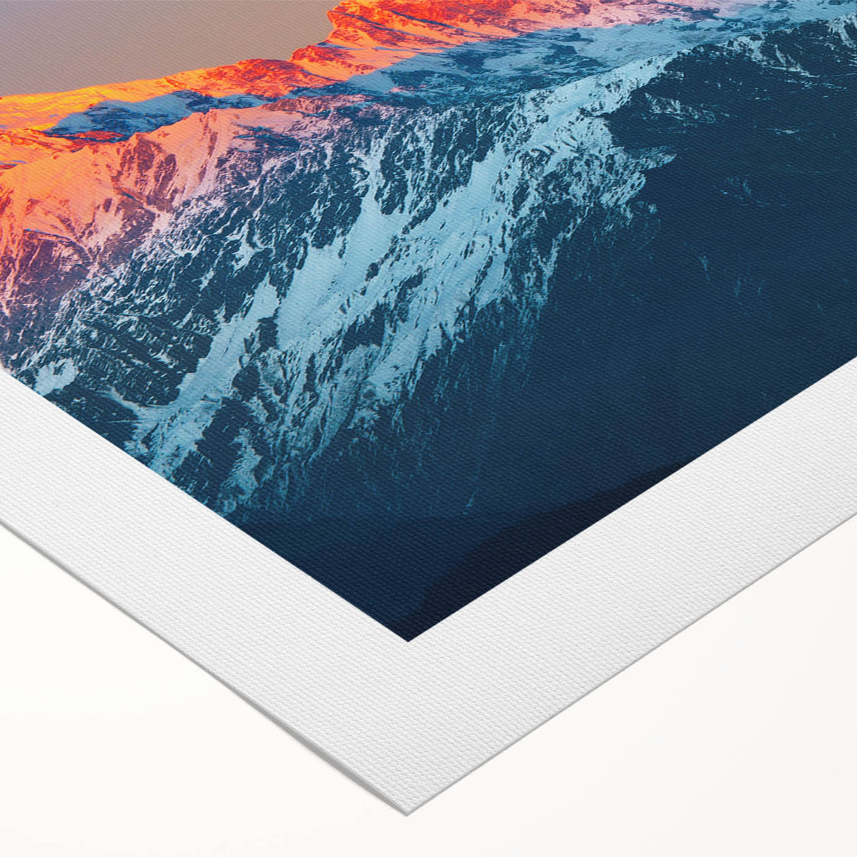 Art deco poster featuring a stylized Indian landscape in muted earth tones on rolled canvas, suitable for dining room decor.