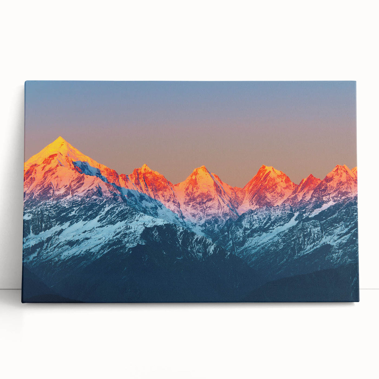 Black and white photograph of an Indian street scene on stretched canvas, ideal for kitchen wall art or bedroom ambiance.