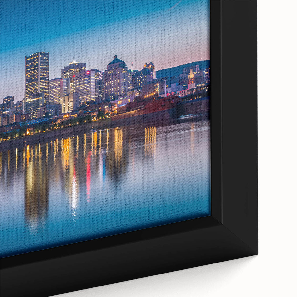 Black wall art featuring a textured, colorful abstract design on a framed canvas, ideal for a living room.