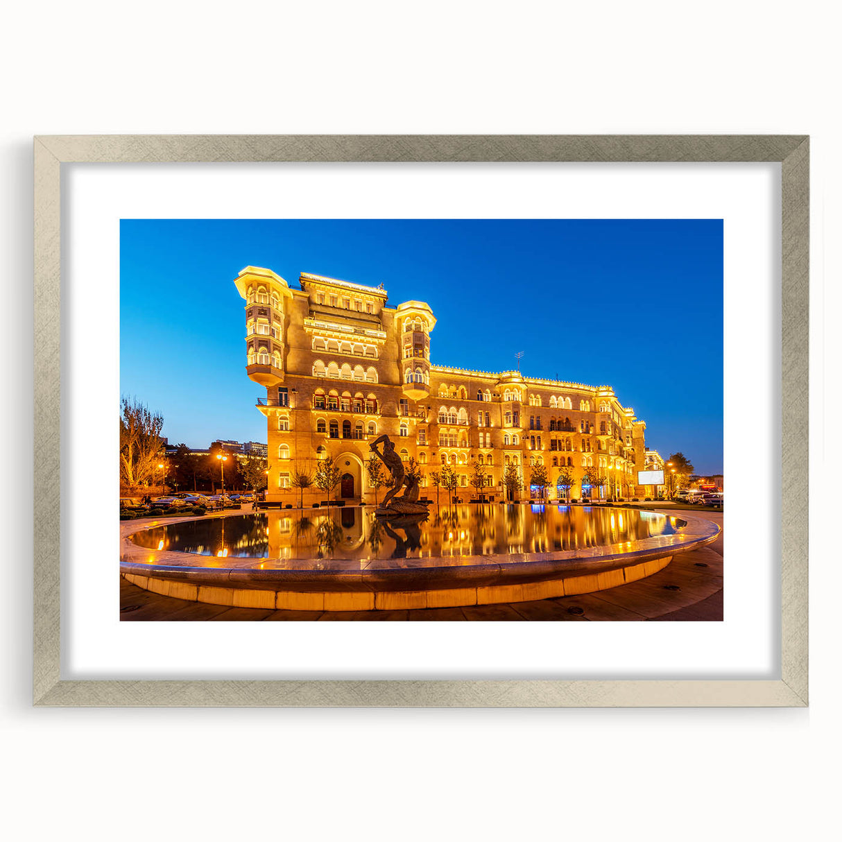 Textured abstract art print featuring muted earth tones on a framed canvas, ideal for bedroom wall decor.