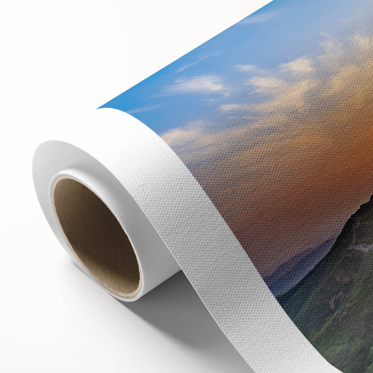 Art deco poster of the Great Wall of China in muted earth tones on rolled canvas, ideal for nursery wall art.