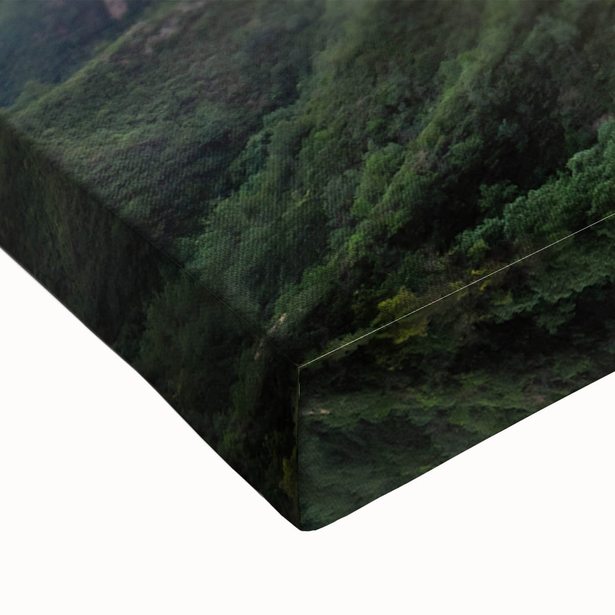 Black and white landscape art painting of the Great Wall of China on stretched canvas, ideal for bedroom decor.