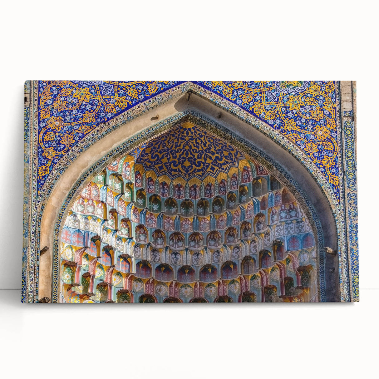 Black and white photo of Istanbul on stretched canvas, ideal for kitchen wall art or bedroom ambiance.