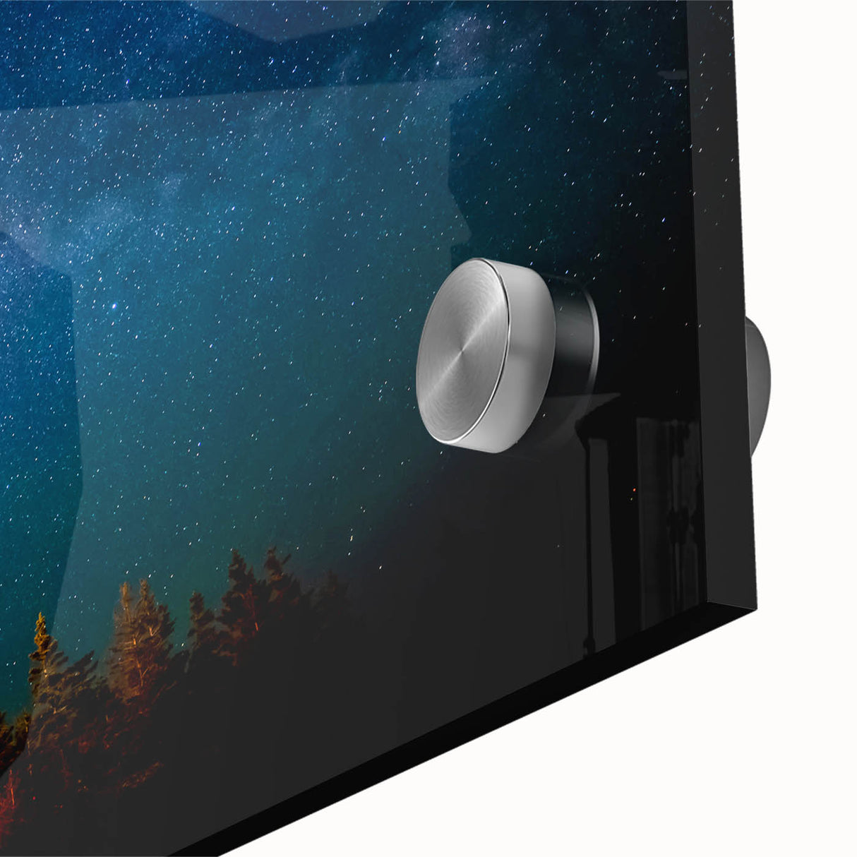 Large abstract wall art depicting a New Brunswick scenery in acrylic, with muted earth tones, ideal for dining room ambiance.