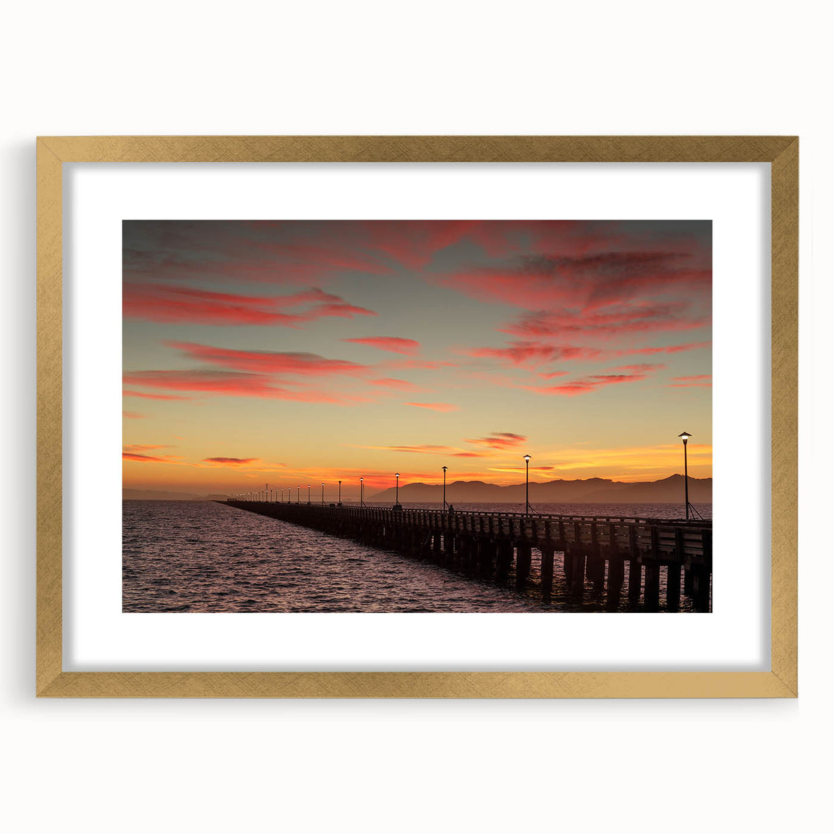 Extra large wall art featuring an abstract textured print of Berkeley, California in muted earth tones on a framed canvas.