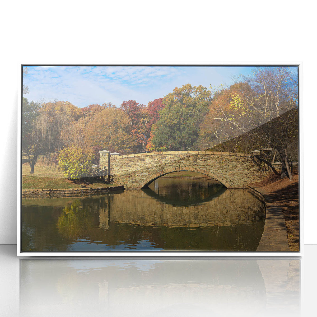 Acrylic print of Charlotte, North Carolina skyline in muted gray tones, ideal for modern art wall decor.