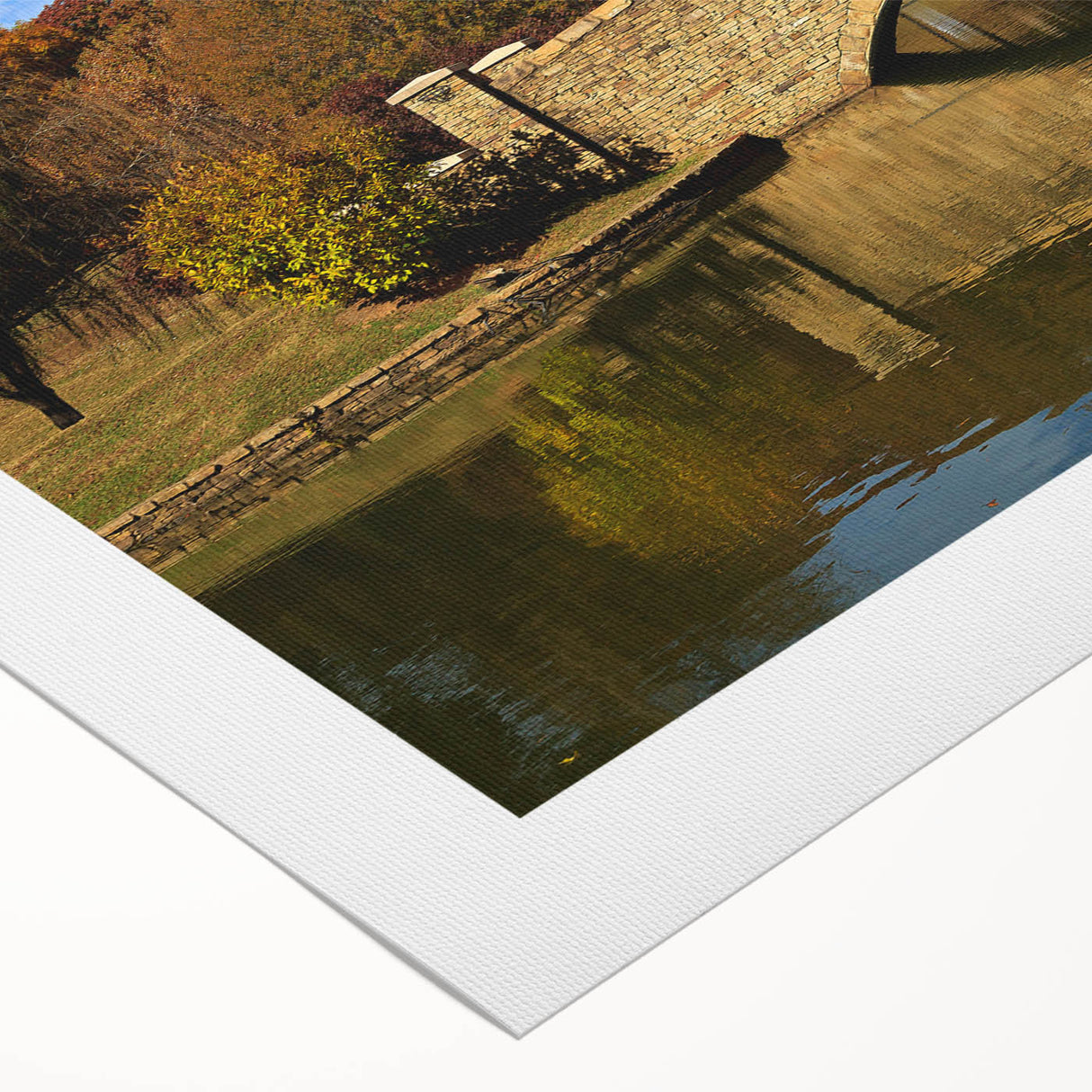 Art deco poster of Charlotte skyline in muted gray and blue tones on rolled canvas, ideal for dining room wall art.