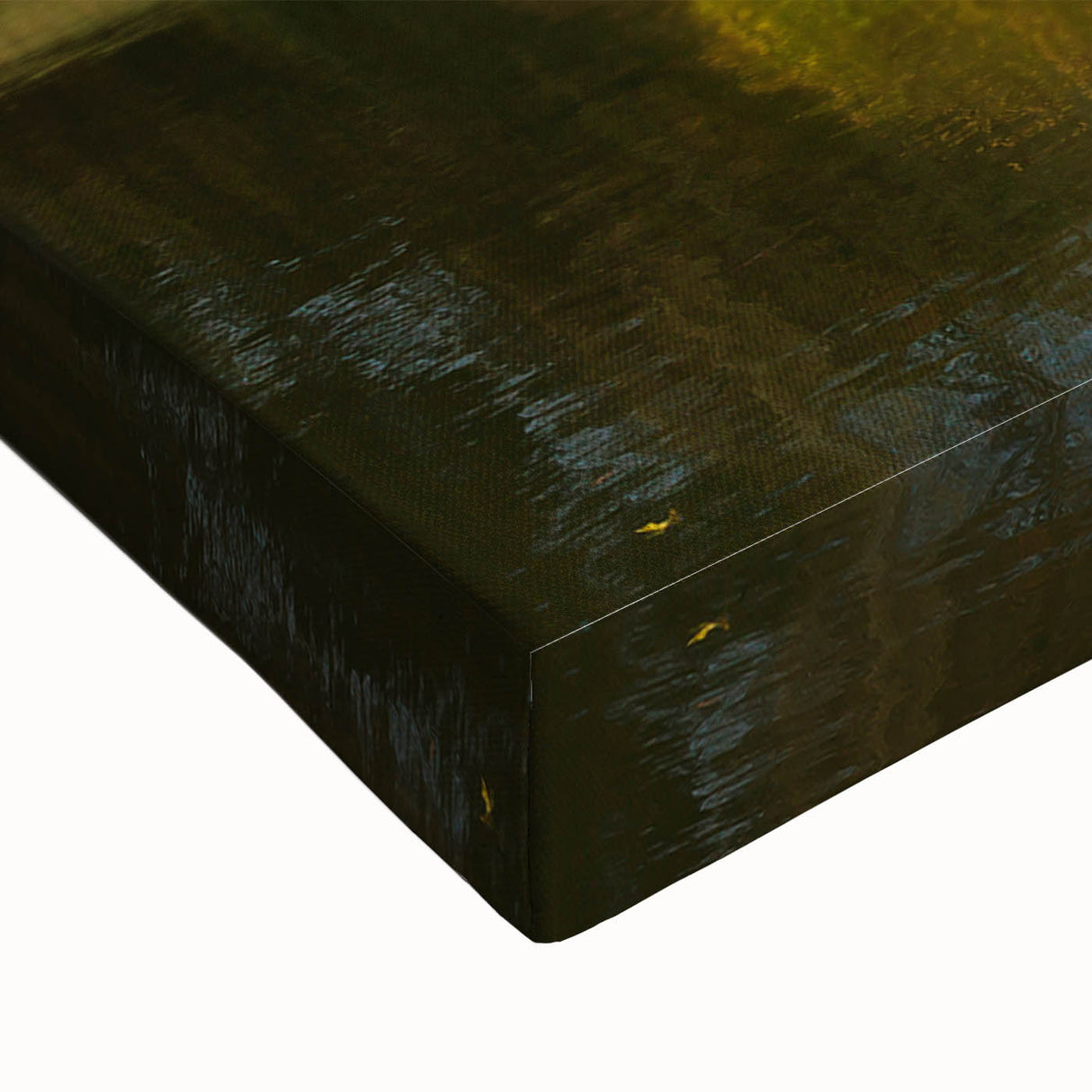 Black and white landscape art painting of Charlotte skyline on large stretched canvas, suitable for bedroom wall decor.