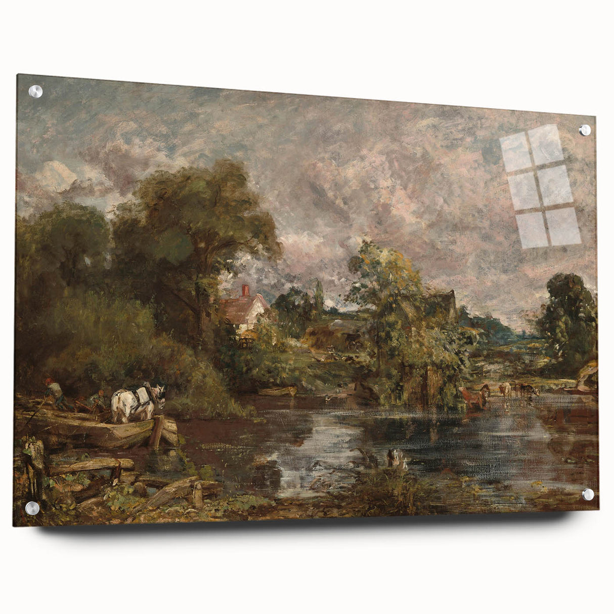 Romanticism Art: "The White Horse" by John Constable