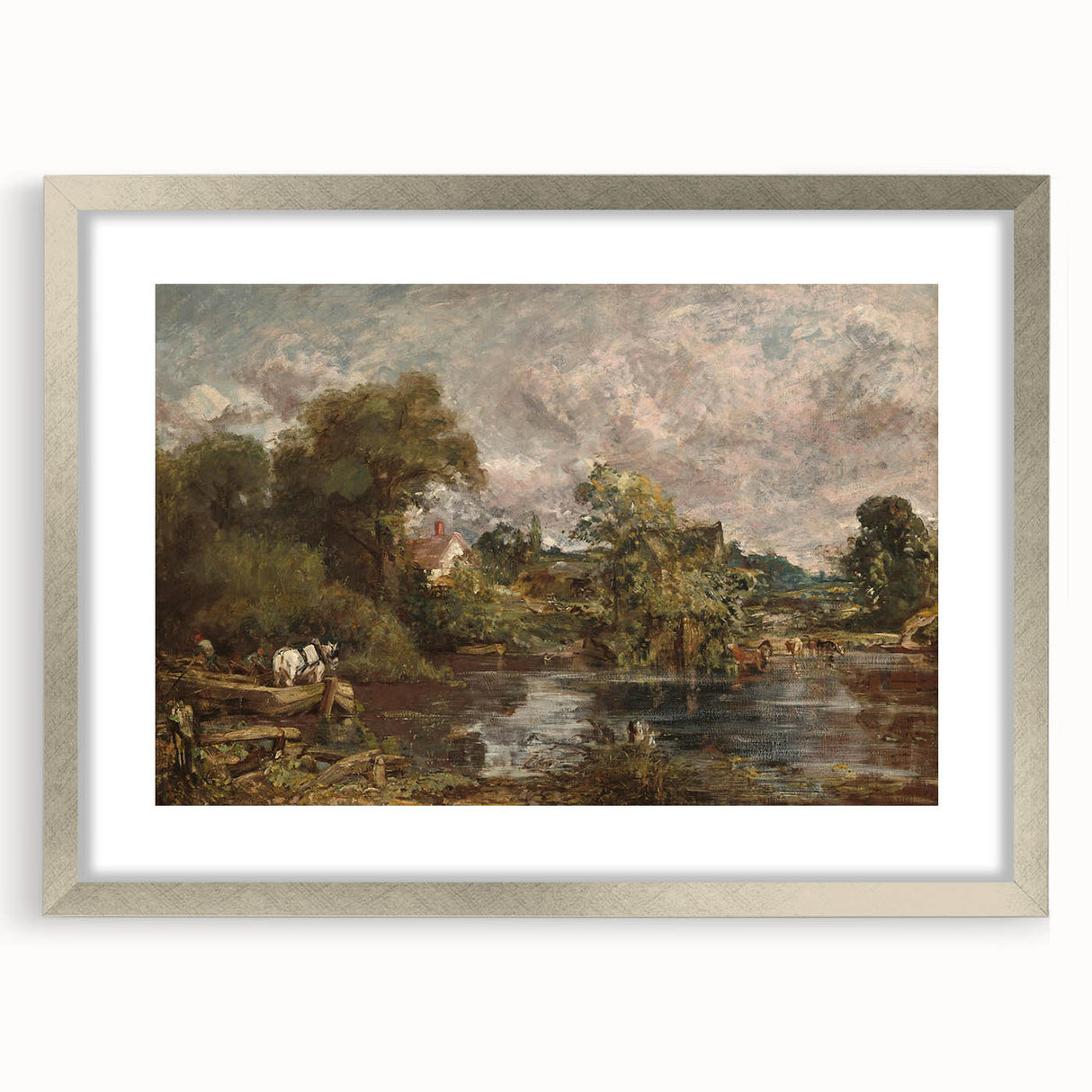 Romanticism Art: "The White Horse" by John Constable