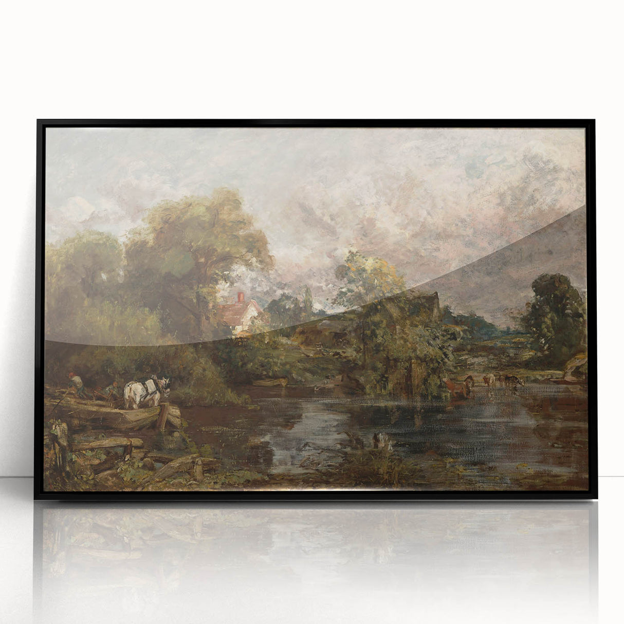 Romanticism Art: "The White Horse" by John Constable