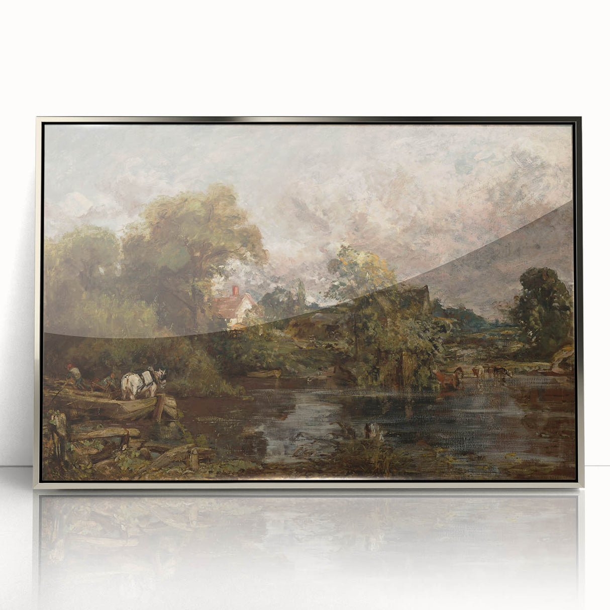 Romanticism Art: "The White Horse" by John Constable