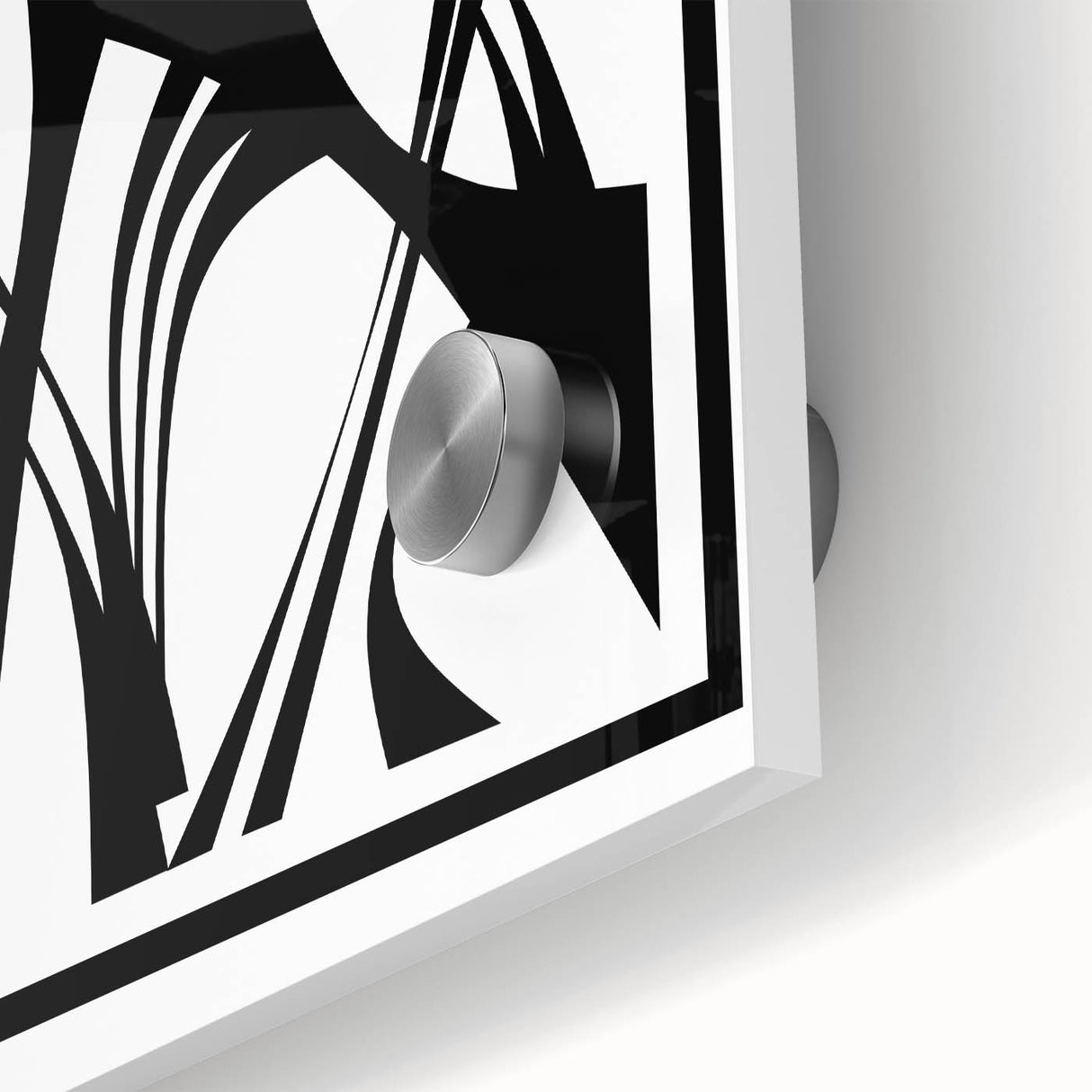 Minimalist Black & White Abstract Bedroom Wall Art – Canvas & Prints