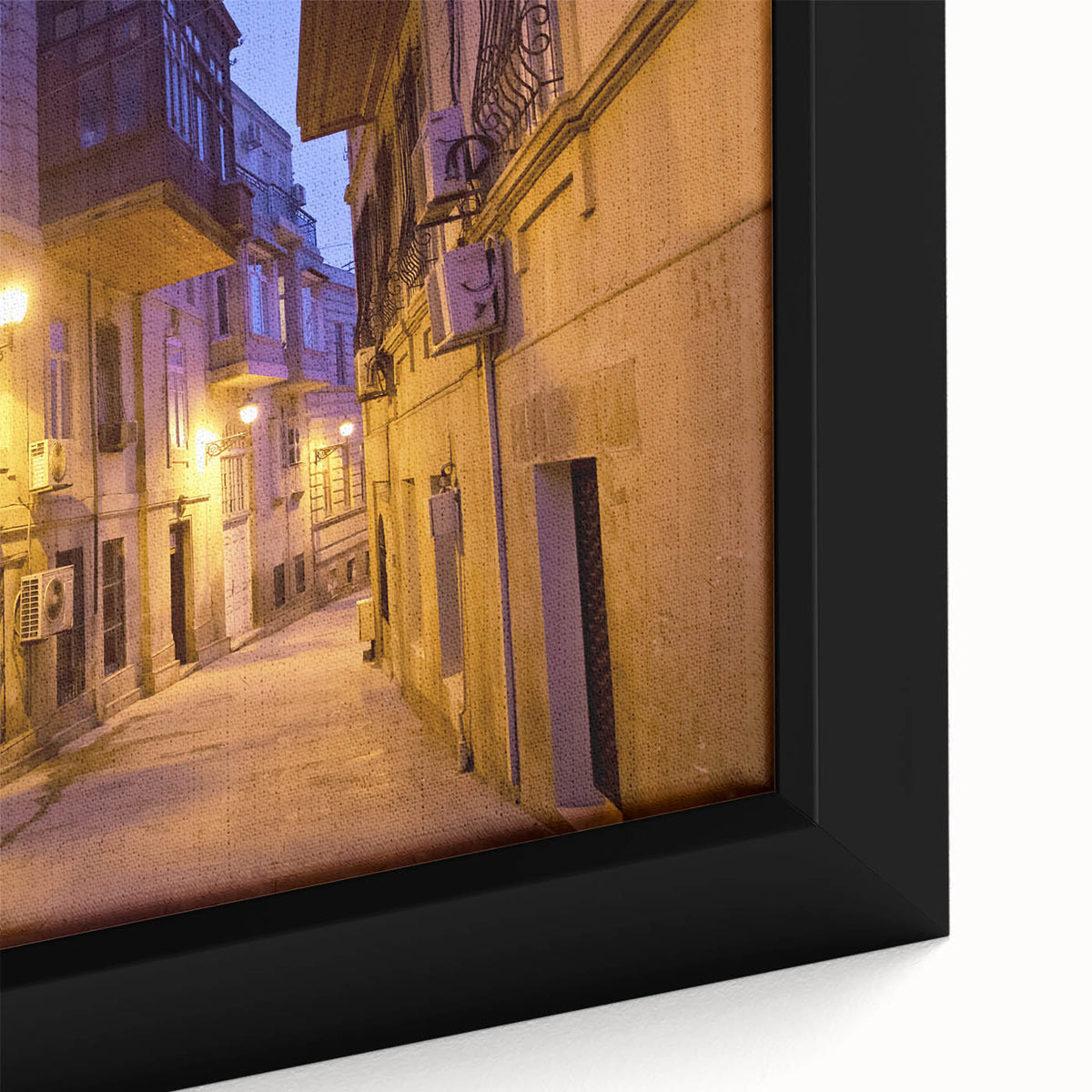 Black wall art featuring a textured, colorful abstract design on a framed canvas, ideal for living room decor.