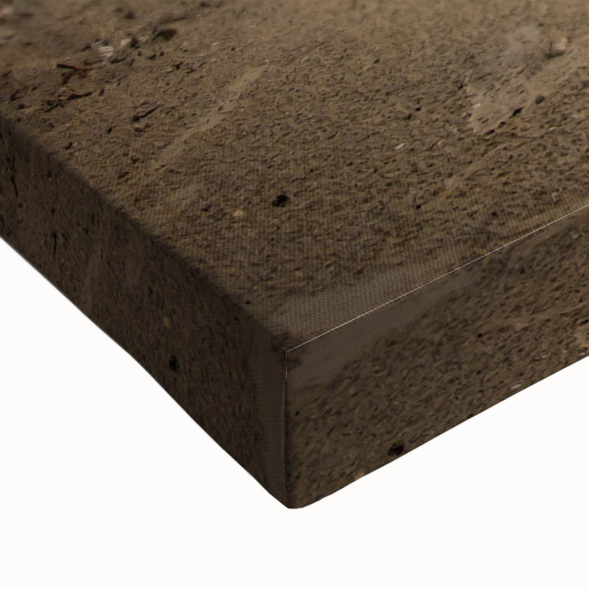 Black and white landscape art painting of a Caribbean scene on stretched canvas, suitable for bedroom wall decor.