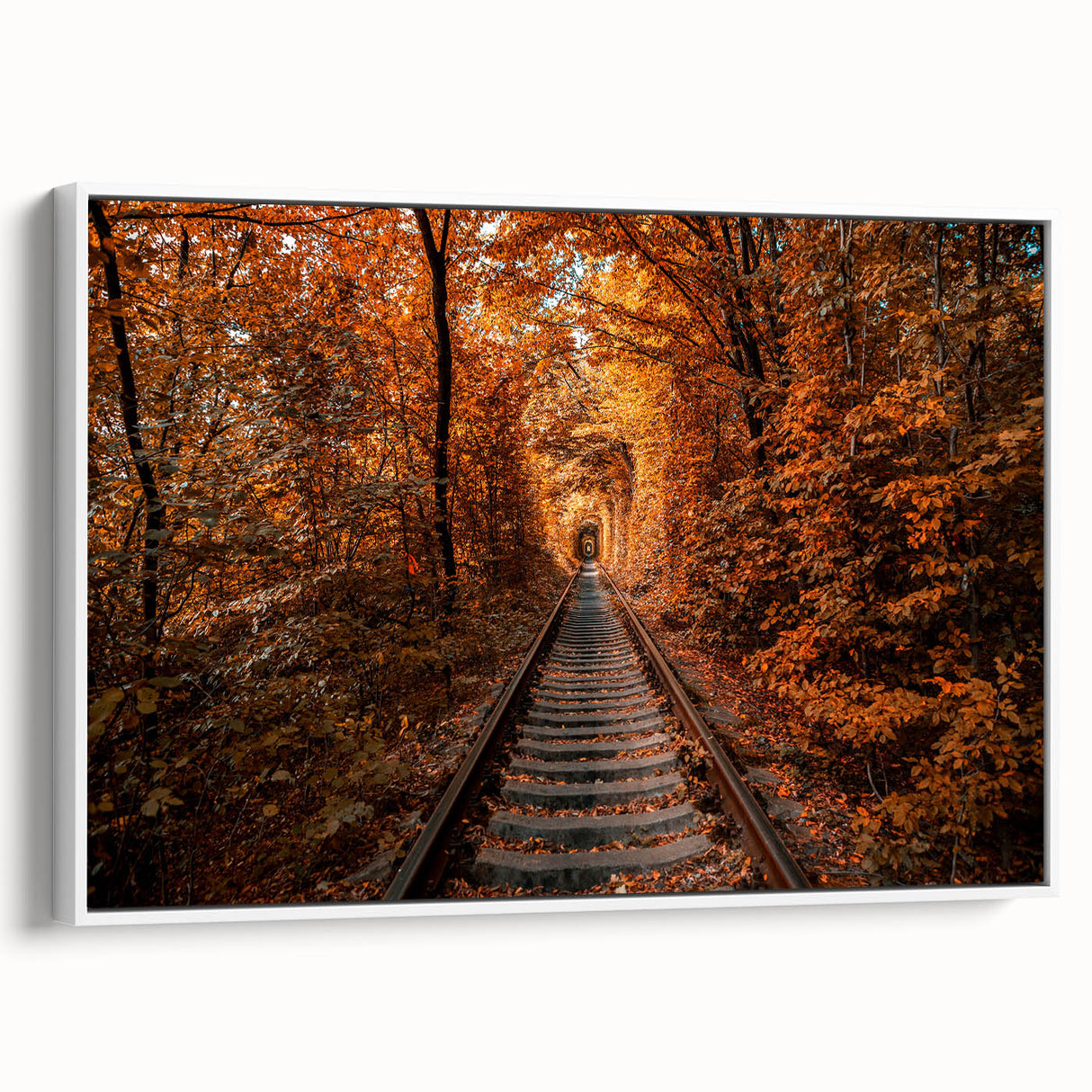 Vintage poster art of a European scene in vibrant colors on a framed canvas, ideal for living room decor.