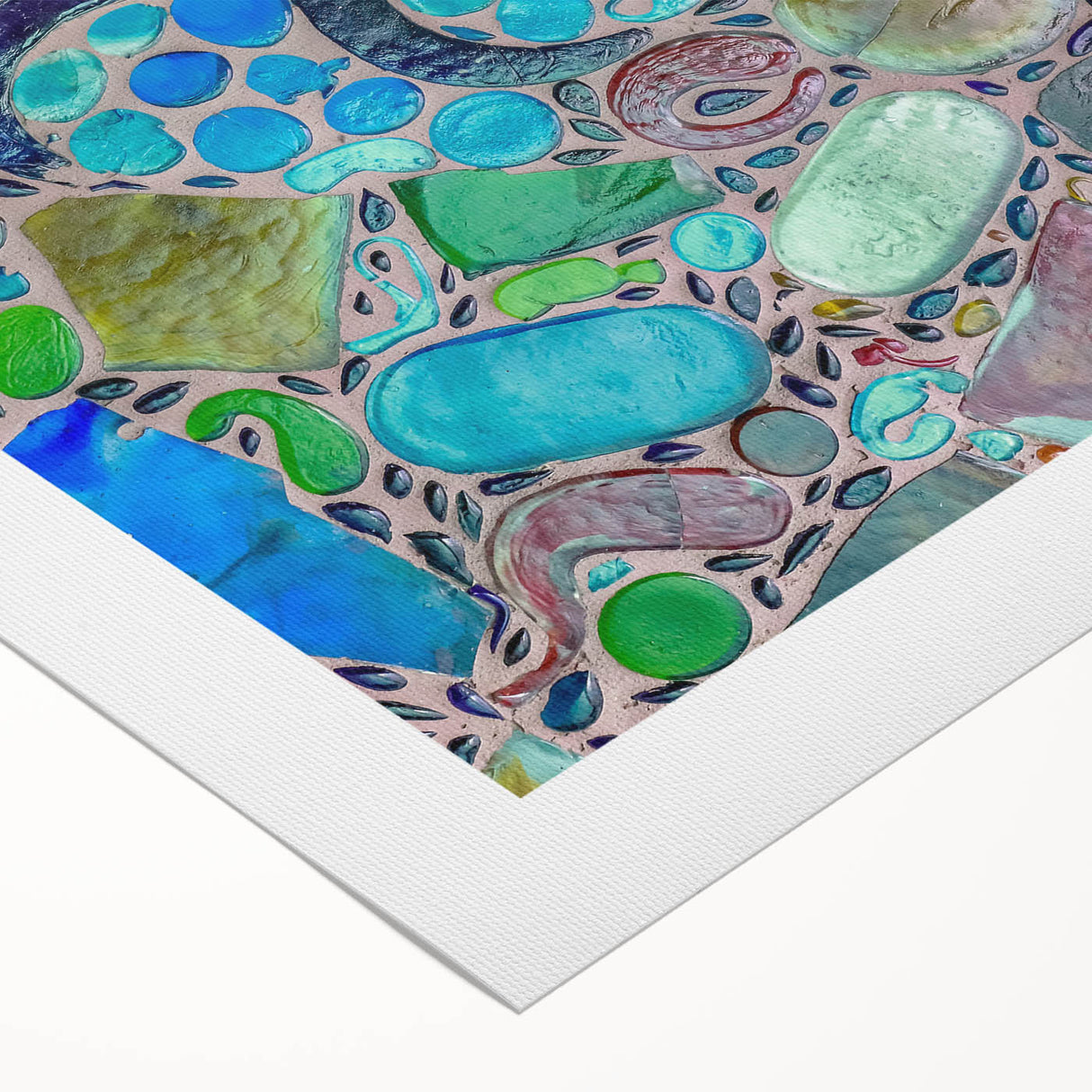 Art deco poster of Cabo San Lucas scenery in muted earth tones on rolled canvas, perfect for dining room wall art.