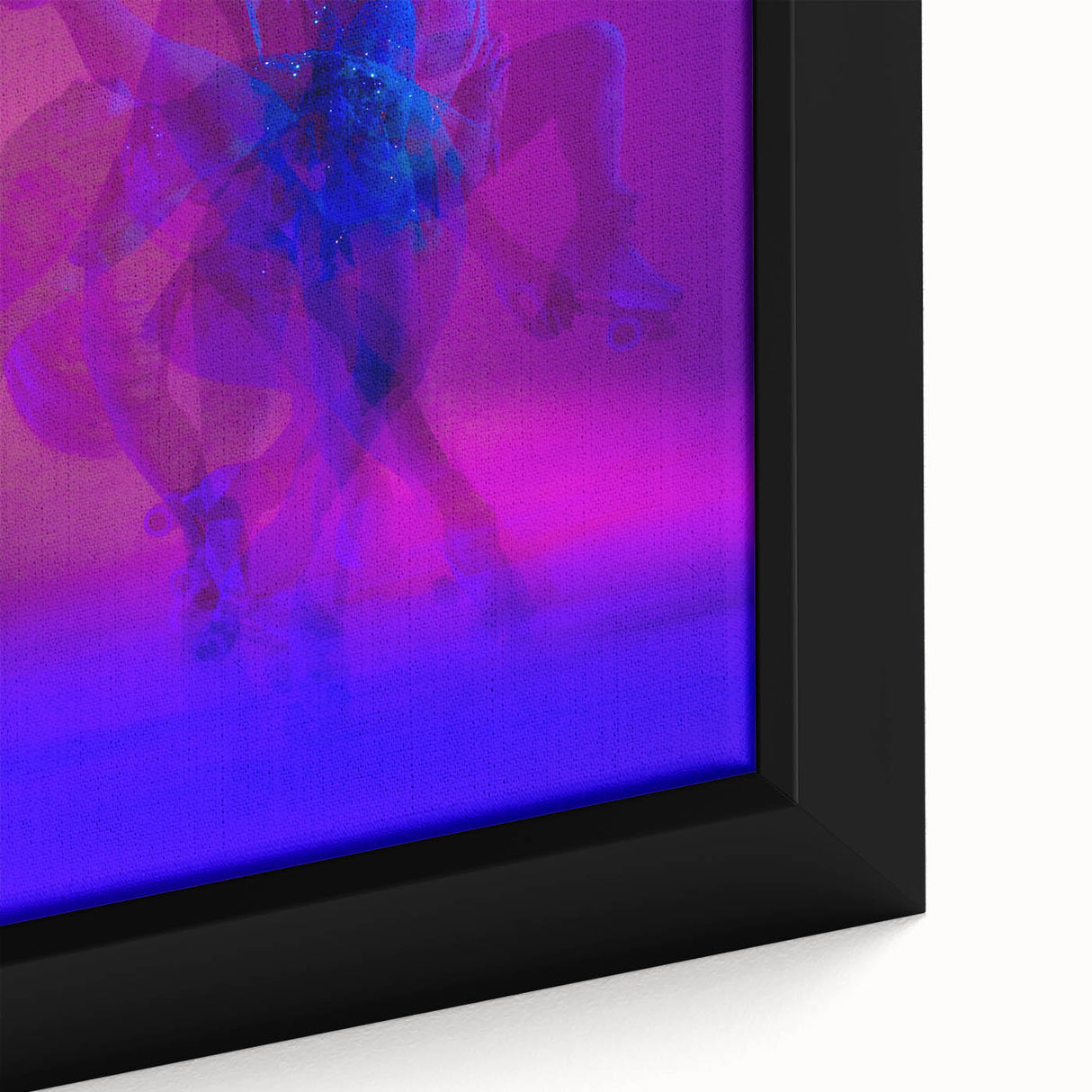 Skater in Motion – Vibrant Expressive Emotive Figure Wall Art