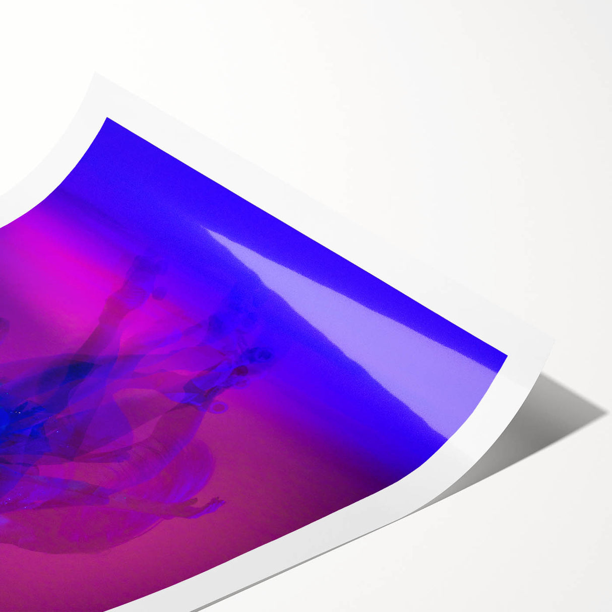 Skater in Motion – Vibrant Expressive Emotive Figure Wall Art