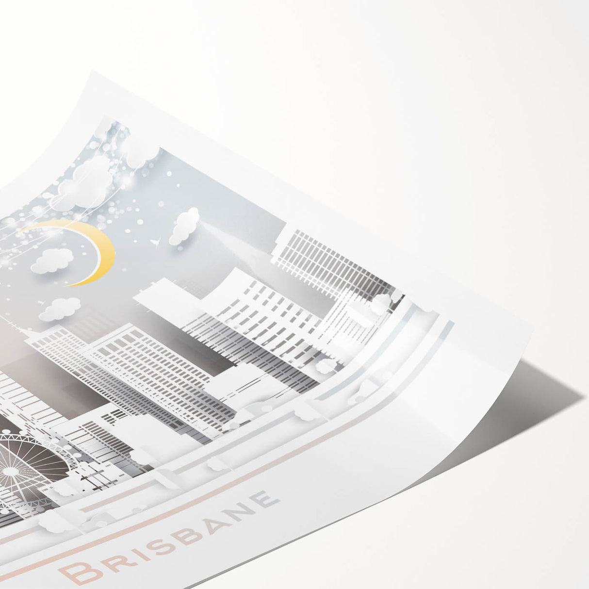 Extra large wall art featuring line art flowers in monochrome, printed on rolled canvas.