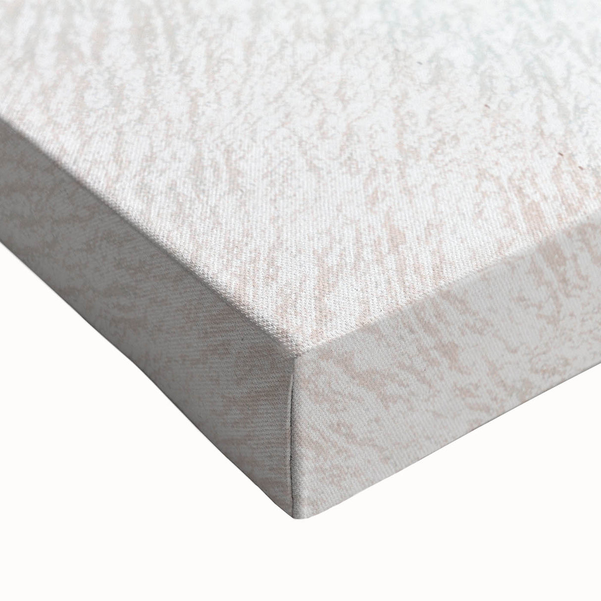 Black and white landscape art painting of Quintana Roo on stretched canvas, ideal for bedroom wall decor.