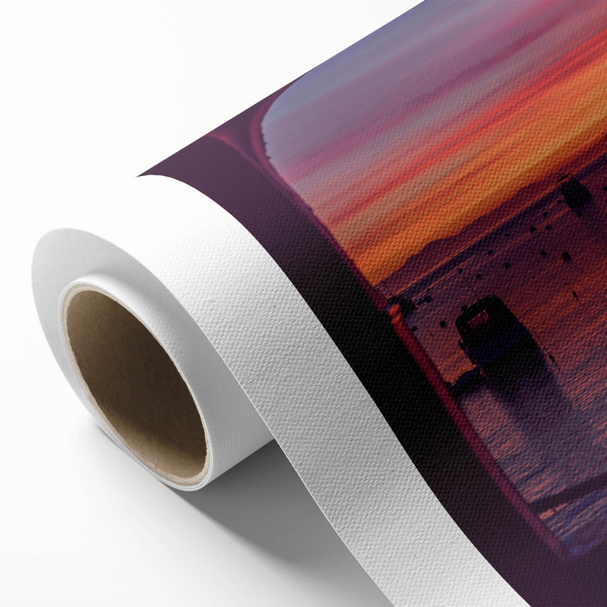 Art Deco style poster of Catalina, California scenery on rolled canvas, ideal for nursery wall art or dining room.