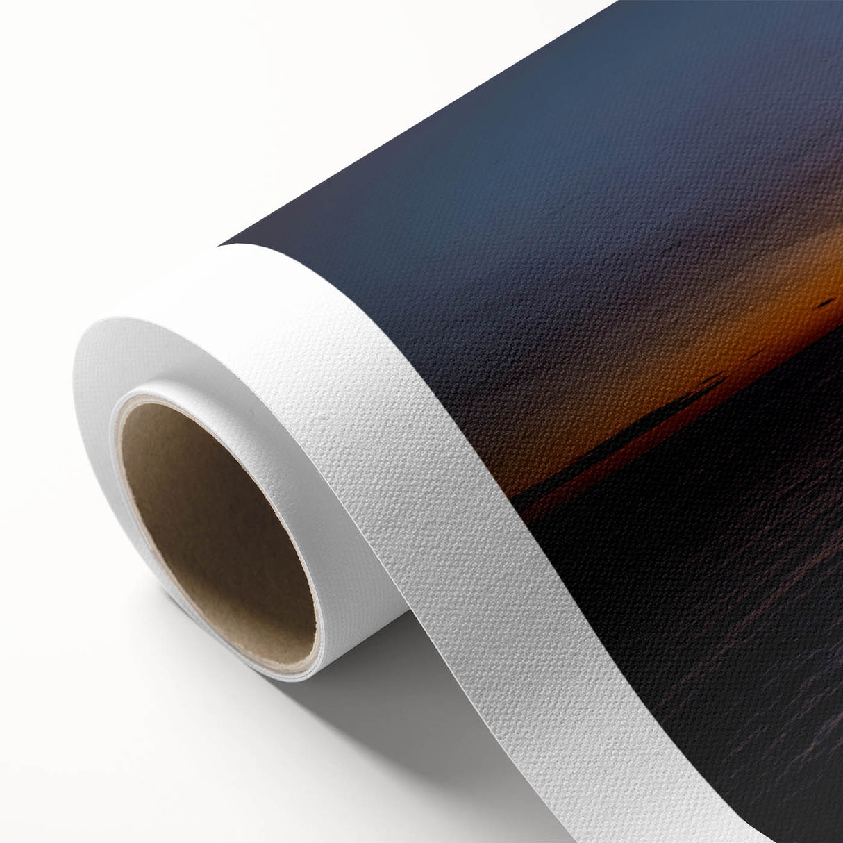 Art Deco poster of New Brunswick scenery in pastel shades on rolled canvas, ideal for nursery wall art.