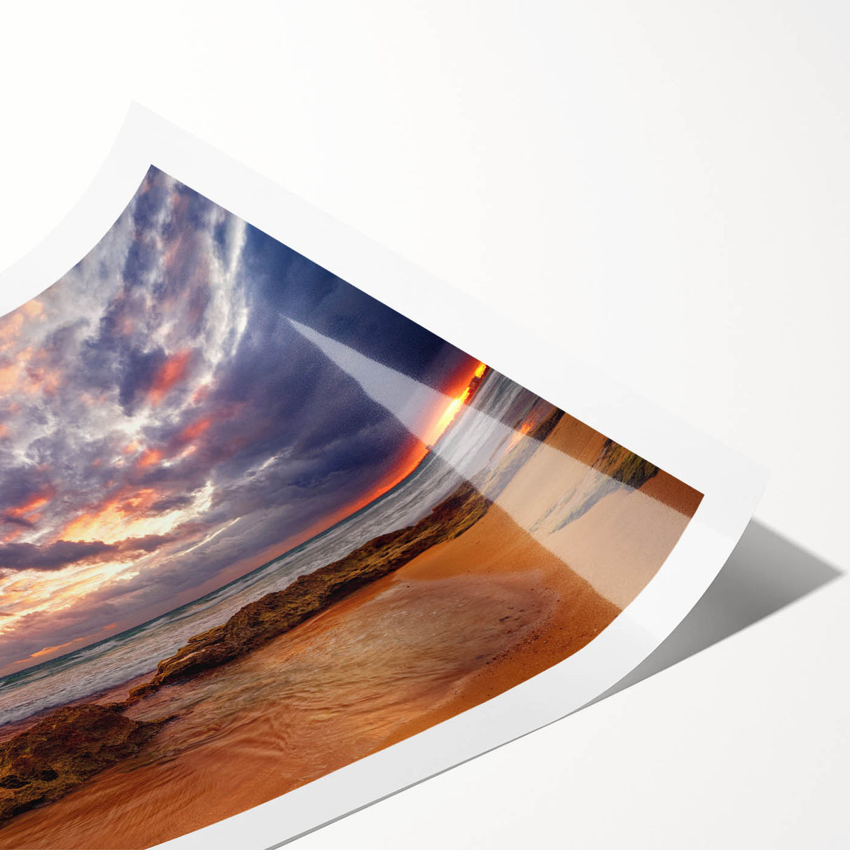 Extra large wall art of line art flowers in muted earth tones on a rolled canvas, ideal for large living room decor.