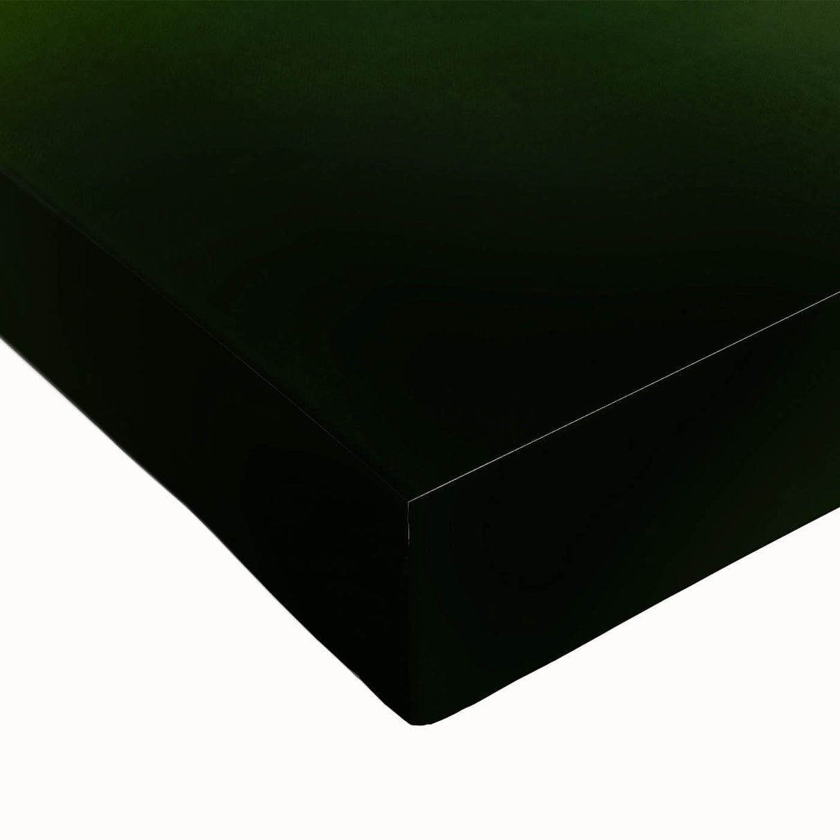 Large art of a black and white landscape painting featuring a serene Swedish scenery on stretched canvas.