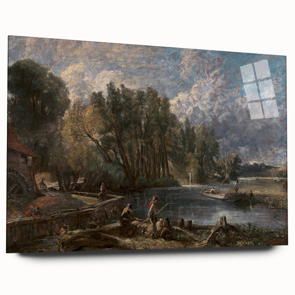 Romanticism Art: "Stratford Mill" by John Constable