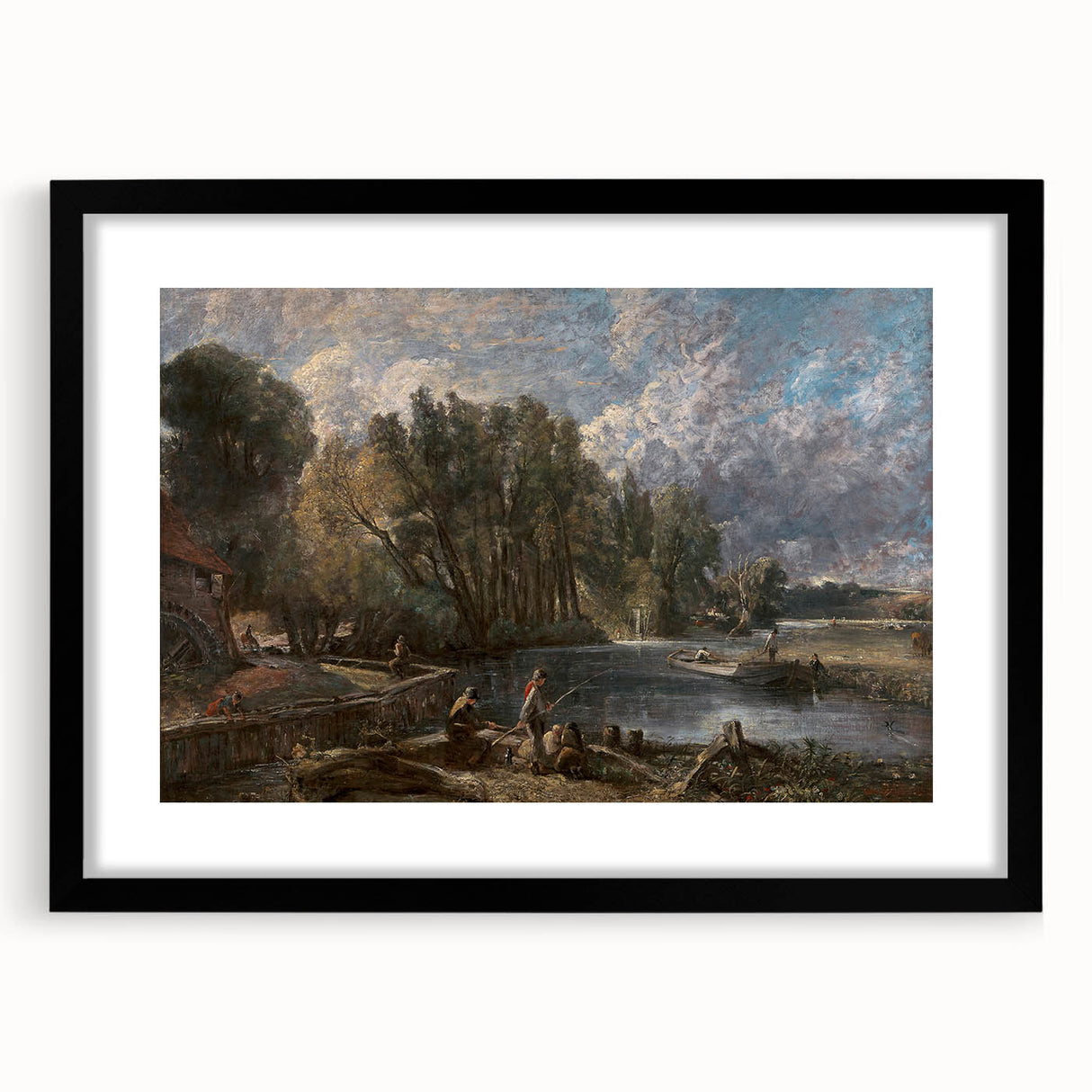 Romanticism Art: "Stratford Mill" by John Constable