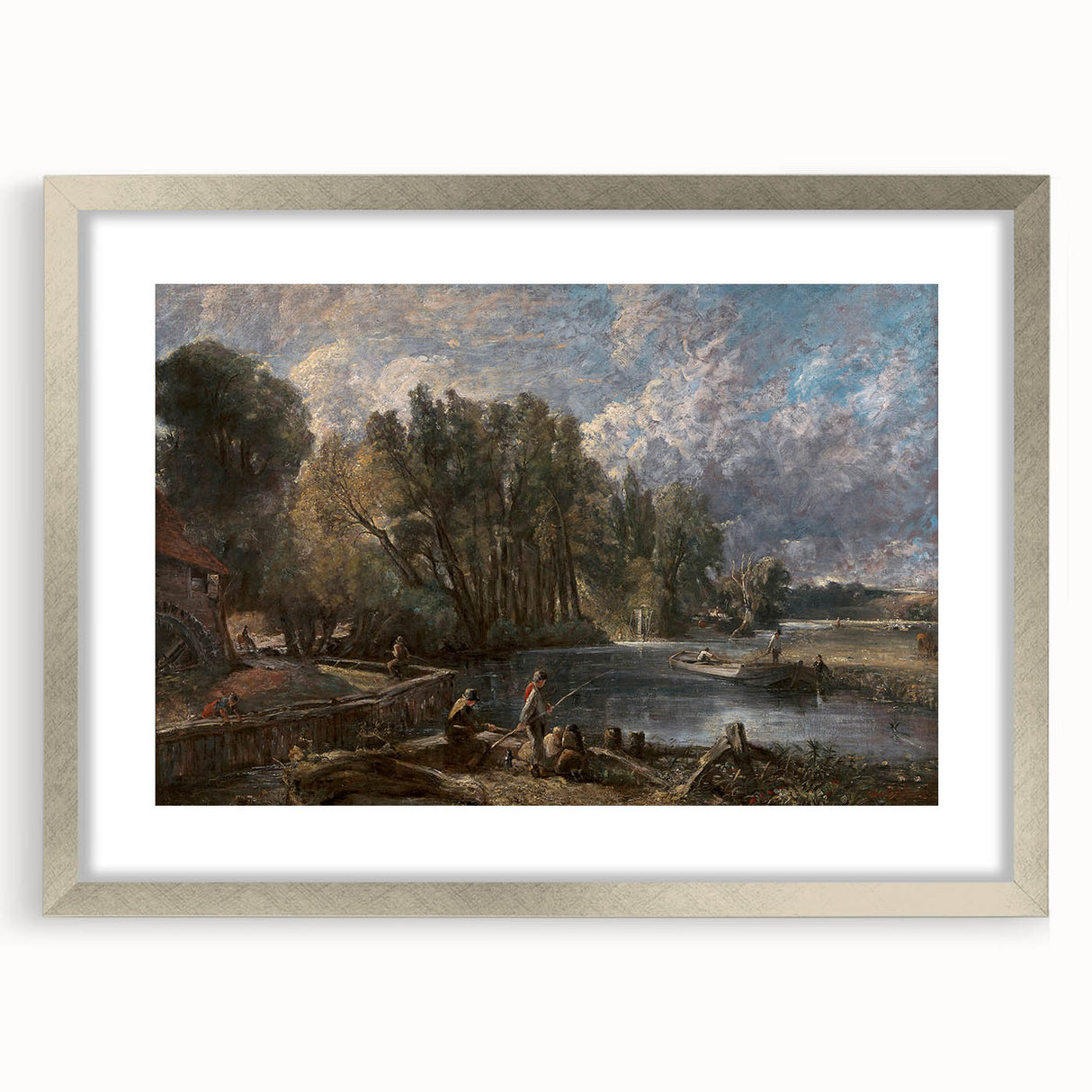 Romanticism Art: "Stratford Mill" by John Constable