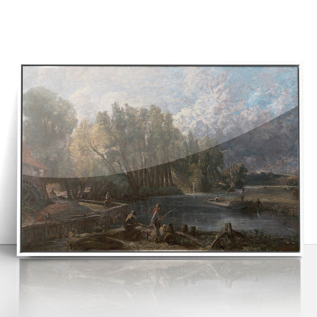 Romanticism Art: "Stratford Mill" by John Constable