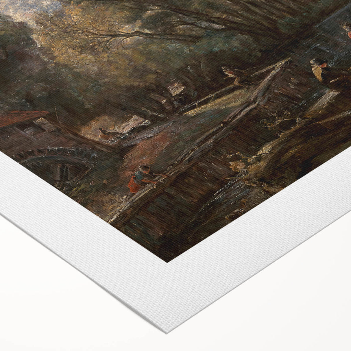 Romanticism Art: "Stratford Mill" by John Constable