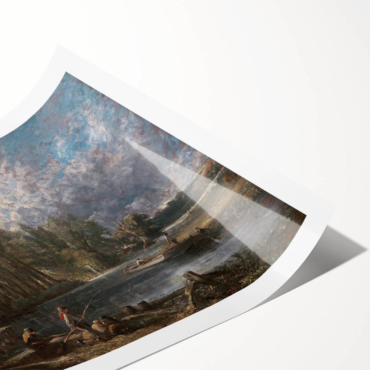 Romanticism Art: "Stratford Mill" by John Constable