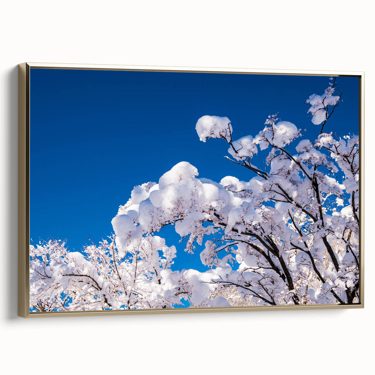 Framed canvas featuring a vintage-style Korean landscape in muted gold and black tones, ideal for bedroom wall decor.